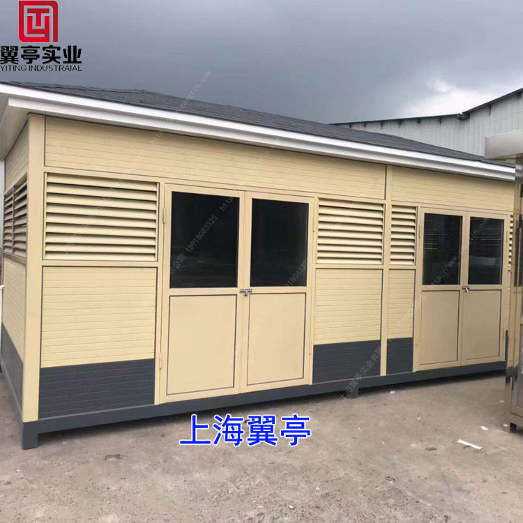 大型垃圾收集房現(xiàn)場制作完工！